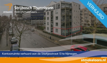 Psychologenpraktijk Middendorp en Tebarts huurt kantoorruimte aan de Stieltjesstraat